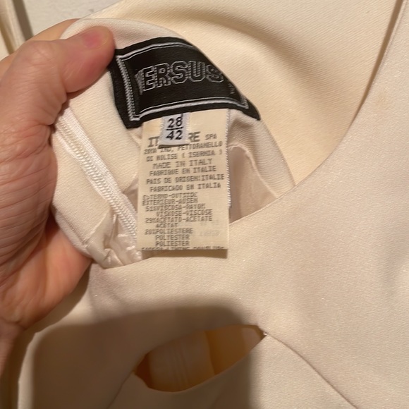 Versus Classic White Dress - Picture 2 of 5